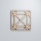 Ekena Millwork Extra Small Buxton Decorative Fretwork Wood Wall Panels, Alder, 7 3/8"W x 7 3/8"H x 3/8"T WALW08X08X0375BUXAL - alternate 6